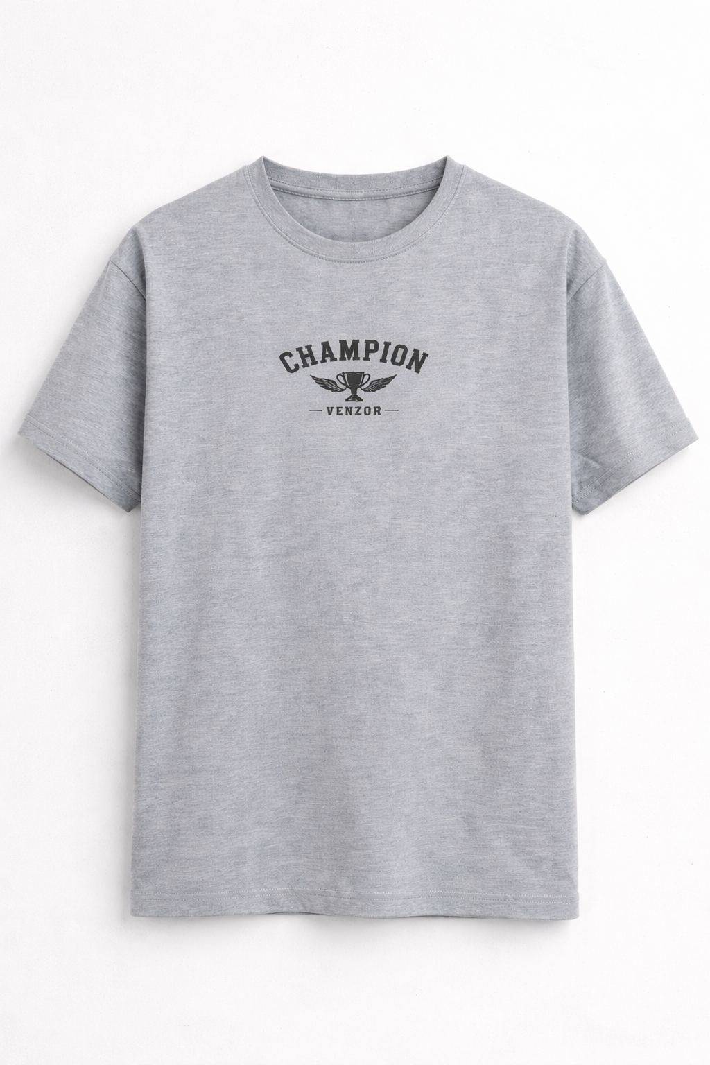 Venzor Champion Classic Crew — Clean Fit. Timeless Power.