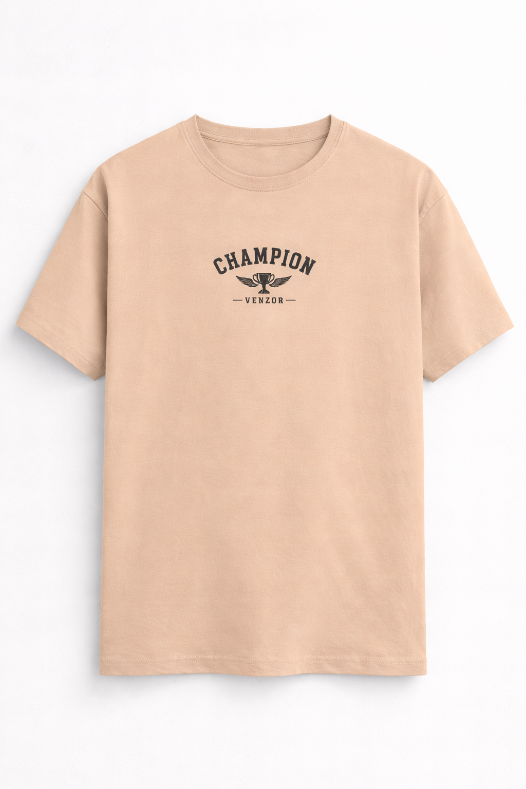 Venzor Champion Classic Crew — Clean Fit. Timeless Power.