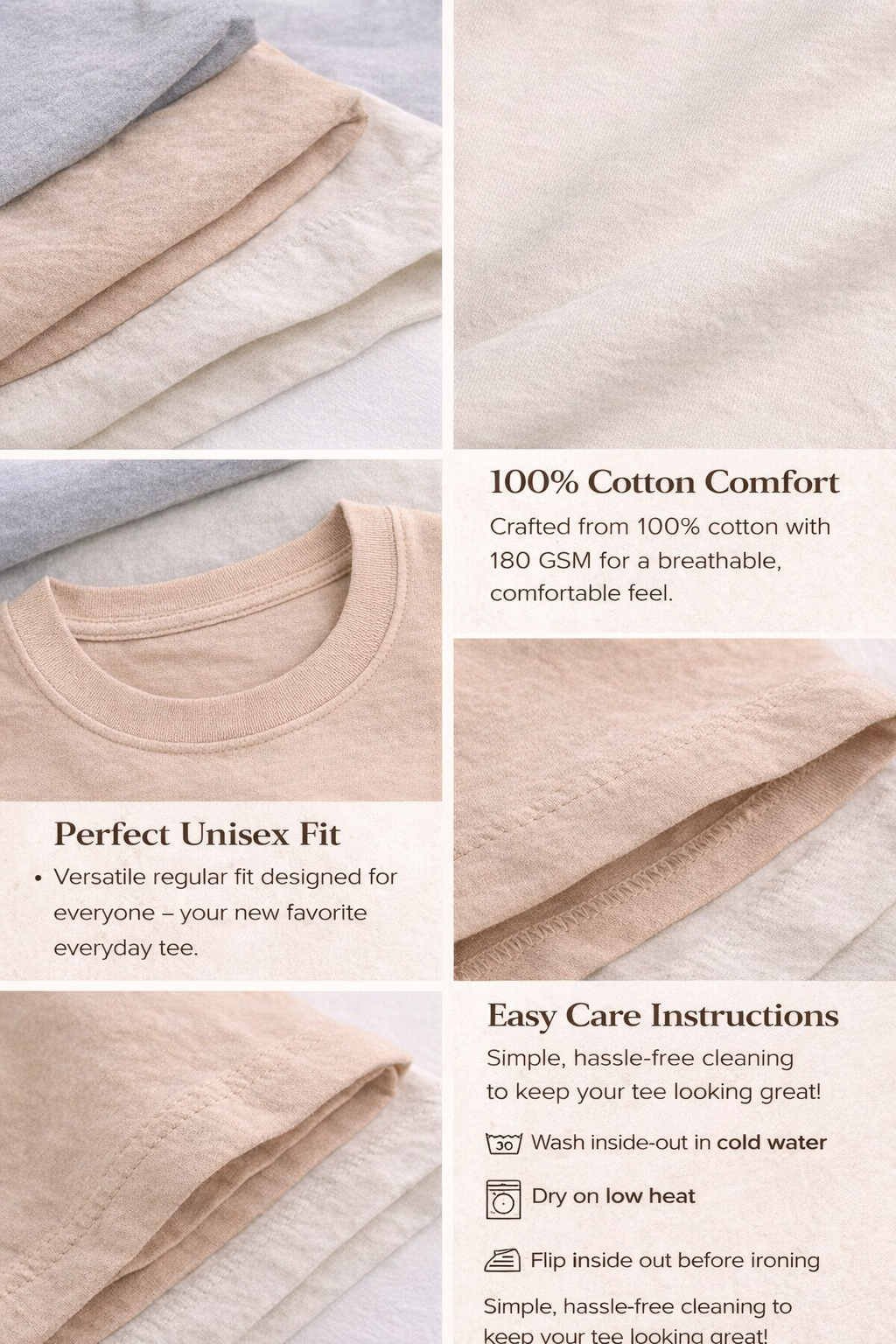 Venzor Champion Classic Crew — Clean Fit. Timeless Power.